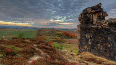 Teufelsmauer im Herbst